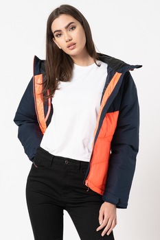 Icepeak, Geaca cu gluga Bellingham, Corai/Bleumarin, XS Icepeak, Geaca cu gluga Bellingham, Corai/Bleumarin, XS