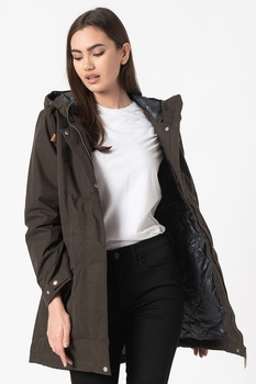 Icepeak, Geaca parka Arcade, Verde militar, XS Icepeak, Geaca parka Arcade, Verde militar, XS