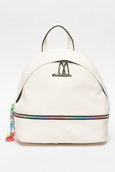 Tosca Blu, Rucsac de piele ecologica White Russian, Alb Tosca Blu, Rucsac de piele ecologica White Russian, Alb