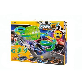 Pista de curse pentru masini, 375 cm, WL, Galben Pista de curse pentru masini, 375 cm, WL, Galben