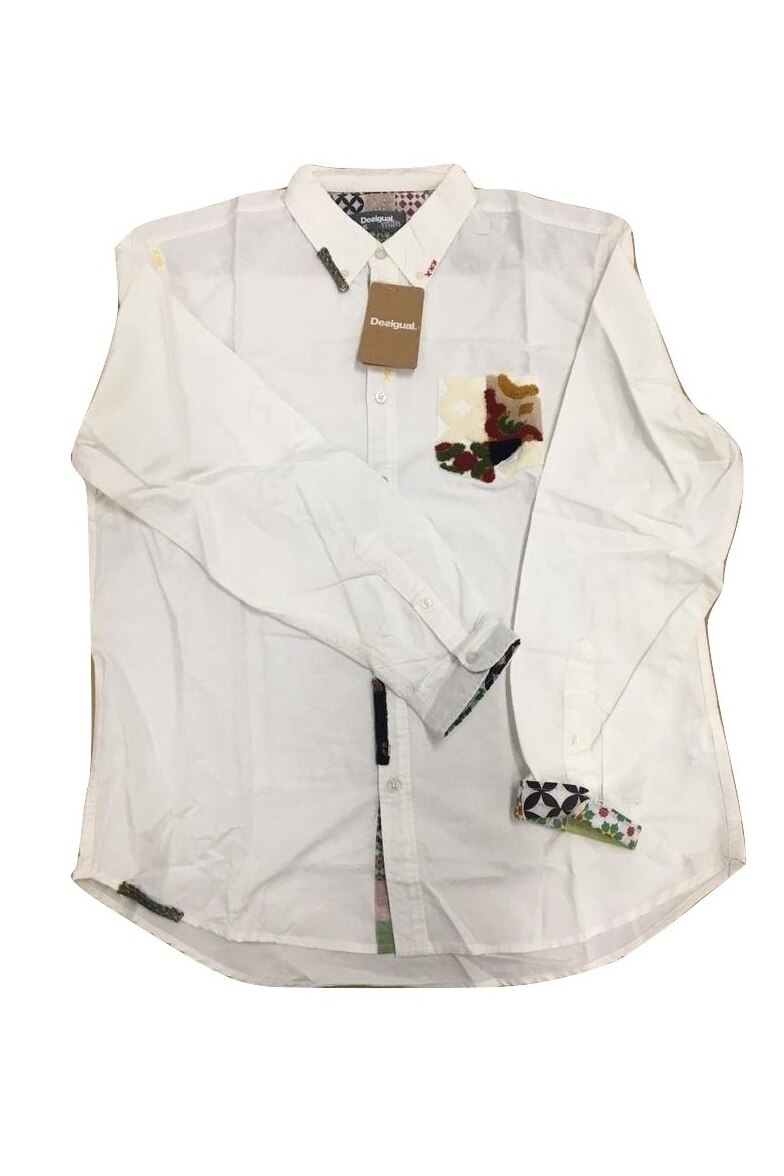 Camasa, Desigual 17WMCW88, Alb