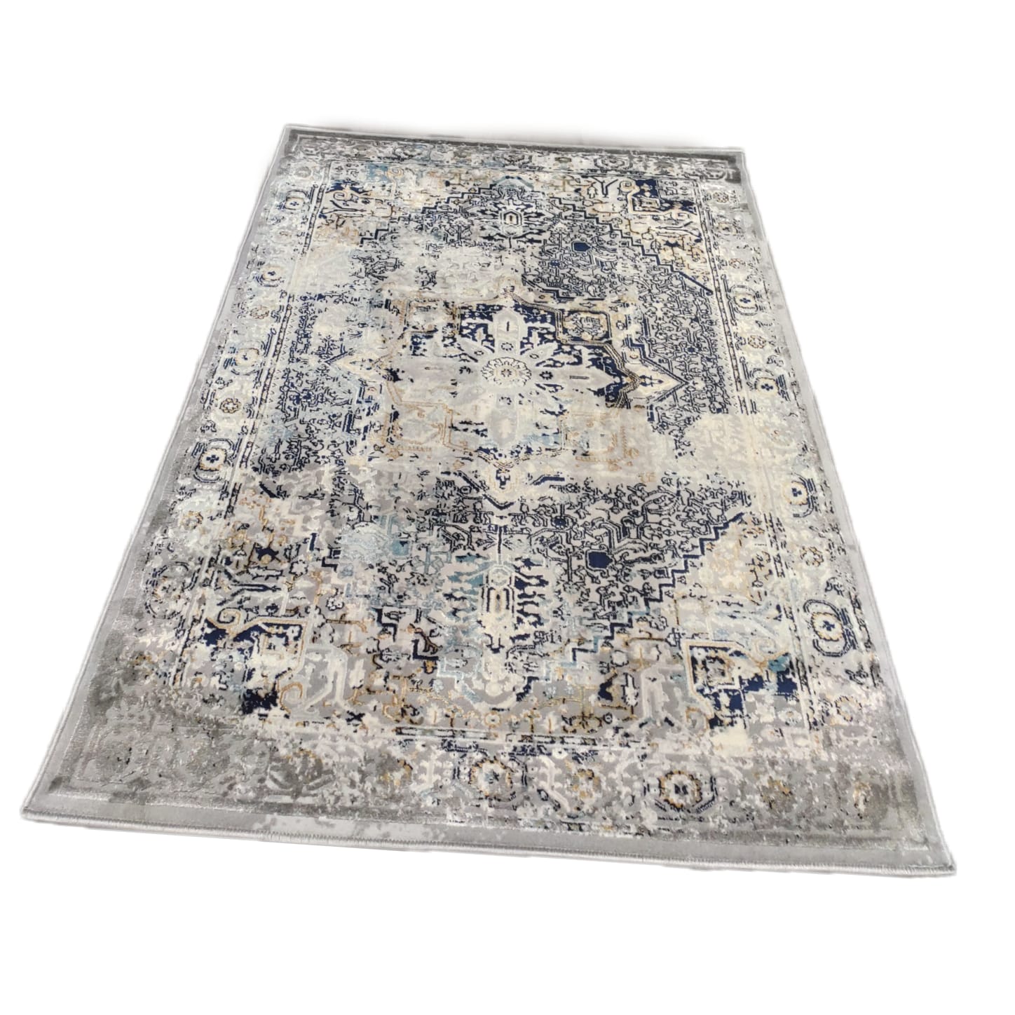 Covor FLORANCE 120 x 180 Abstract Gri decolorat US023