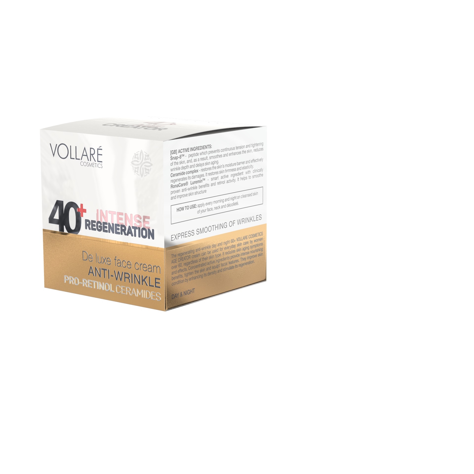 Crema hidratanta antirid de zi si de noapte Vollare AGE CREATOR 40+ 50 ml
