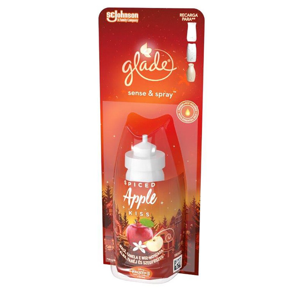 Rezerva Odorizant GLADE Sense & Spray Spiced Apple, 18 ml