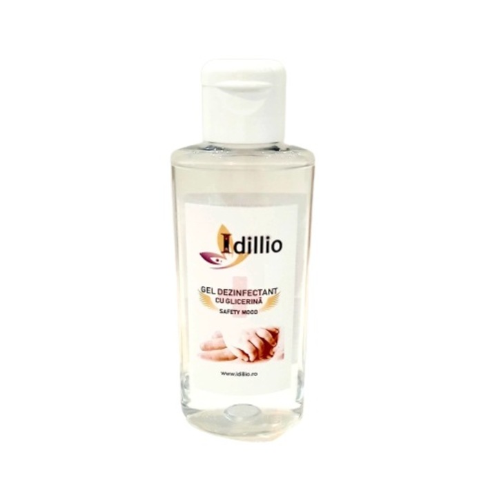 Gel dezinfectant cu glicerina Idillio, 100 ml