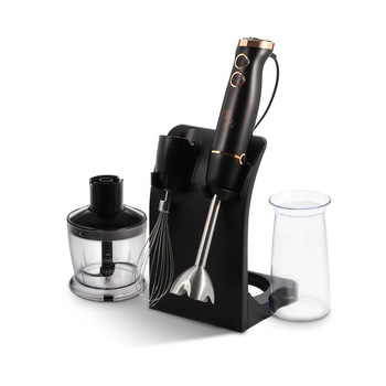 Blender de mana 5 in 1 Black Rose Collection Berlinger Haus BH 9049 Blender de mana 5 in 1 Black Rose Collection Berlinger Haus BH 9049