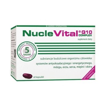 Supliment alimentar Marinex NucleVital Q10 Complex, 60 capsule Supliment alimentar Marinex NucleVital Q10 Complex, 60 capsule