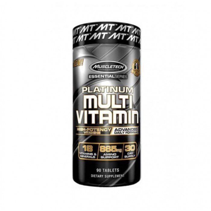 Multivitamine, MuscleTech, Platinum Multivitamin, 90 tablete