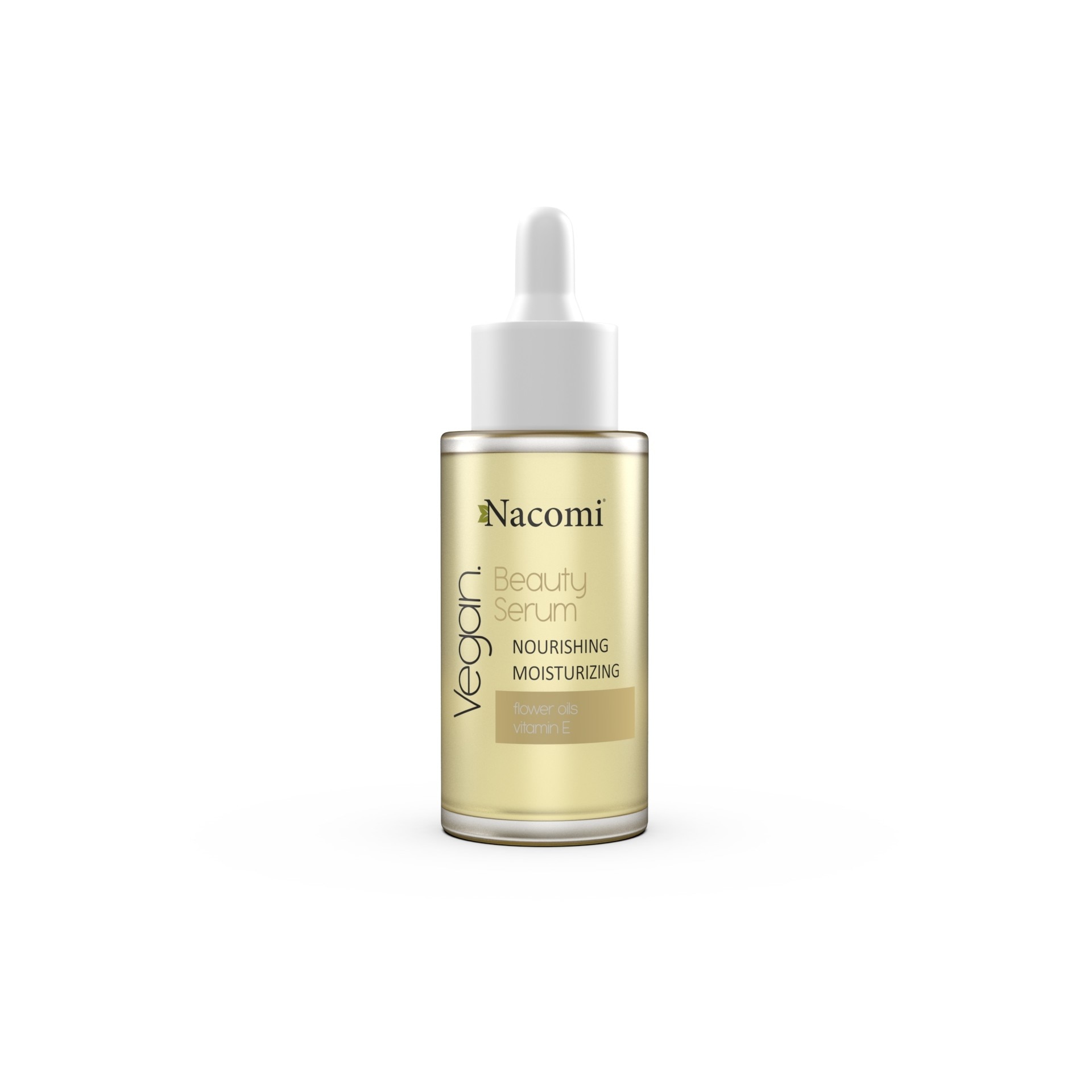 Ser nutritiv si hidratant cu uleiuri de flori Beauty Serum, Nacomi, 30 ml