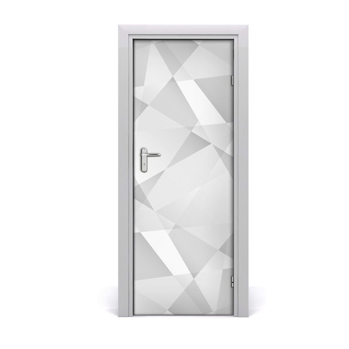 Stickere decorative. Tulup. Autocolante pentru usi. model Abstractie de fundal. 3. 75 x 205 cm