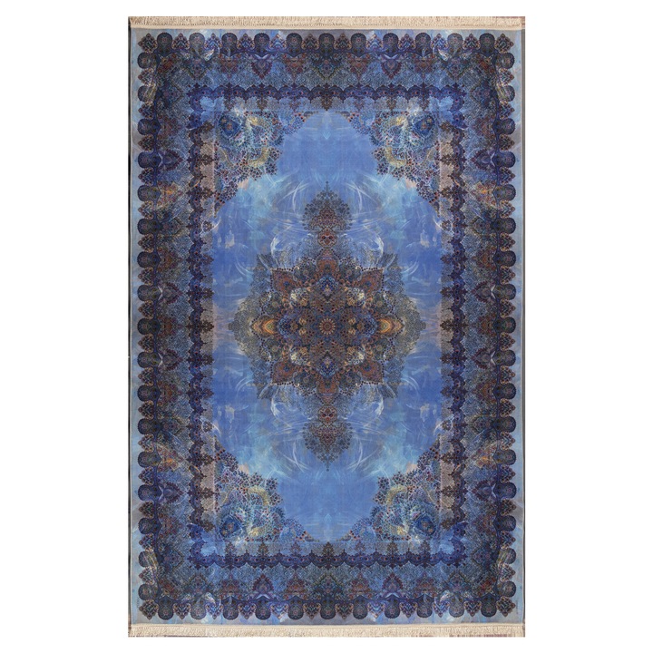 Covor persan Eu Carpet, Persian Collection, design clasic, albastru, 120x180 cm, 704352