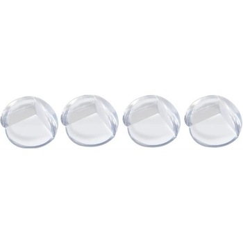 Set 4 aparatori din silicon pentru colturi, Iso Trade, Transparent Set 4 aparatori din silicon pentru colturi, Iso Trade, Transparent