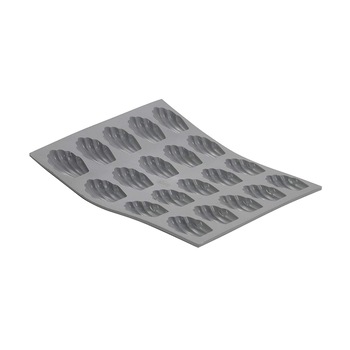 Forma silicon pentru mini-madlene, 20 bucati, 21 x 17,6 cm - de Buyer Forma silicon pentru mini-madlene, 20 bucati, 21 x 17,6 cm - de Buyer