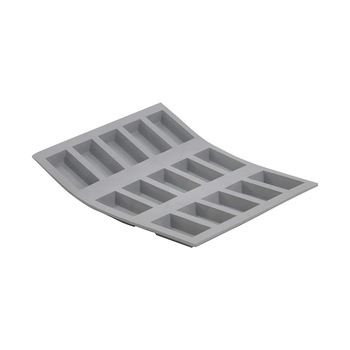 Forma silicon pentru mini-financiers, 15 bucati, 21 x 17,6 cm - de Buyer Forma silicon pentru mini-financiers, 15 bucati, 21 x 17,6 cm - de Buyer