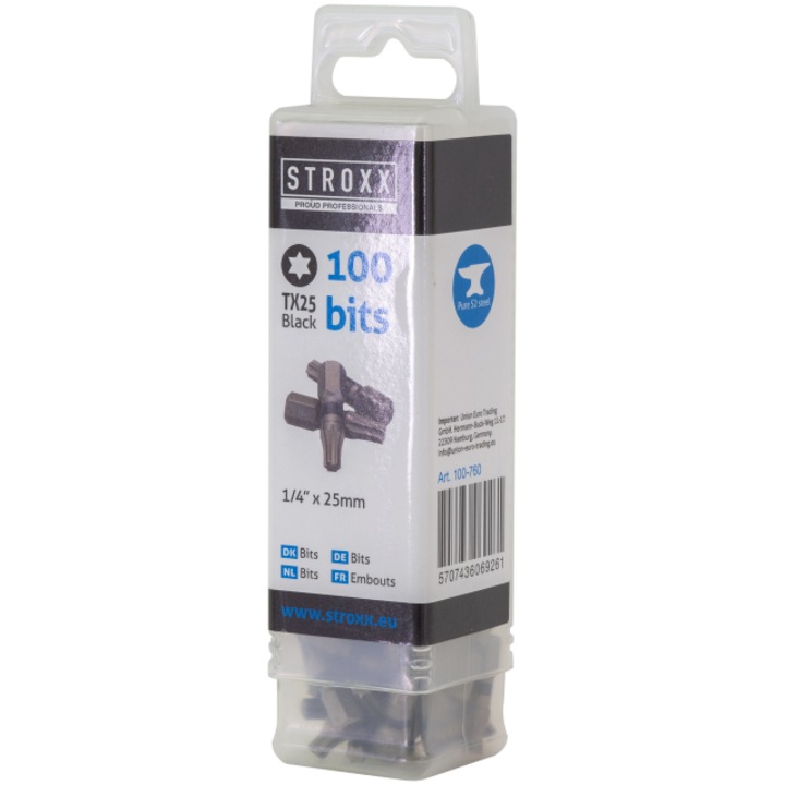 Set biti STROXX S2 TX25 100 buc/set