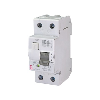 Siguranta automata diferentiala 10A/30mA B tip A 10kA ETI 002173202 Siguranta automata diferentiala 10A/30mA B tip A 10kA ETI 002173202