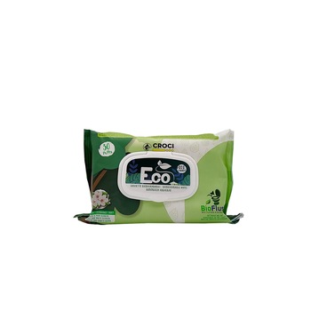 Servetele umede pentru caini si pisici, Croci, biodegradabile, cu talc si flori albe, 30 bucati, c6052776 Servetele umede pentru caini si pisici, Croci, biodegradabile, cu talc si flori albe, 30 bucati, c6052776