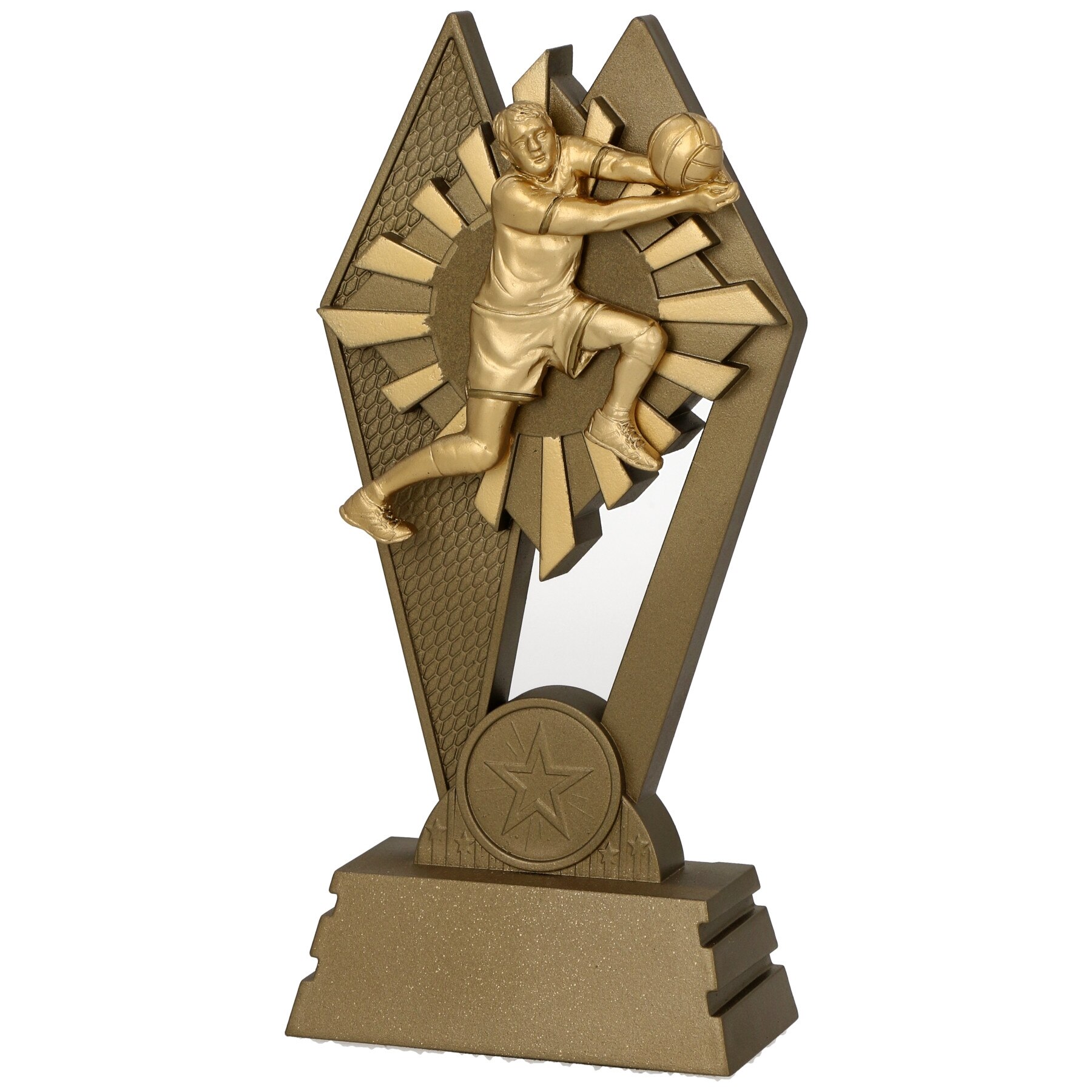 Trofeu volei din rasina RP3019,aurie,17.5 cm