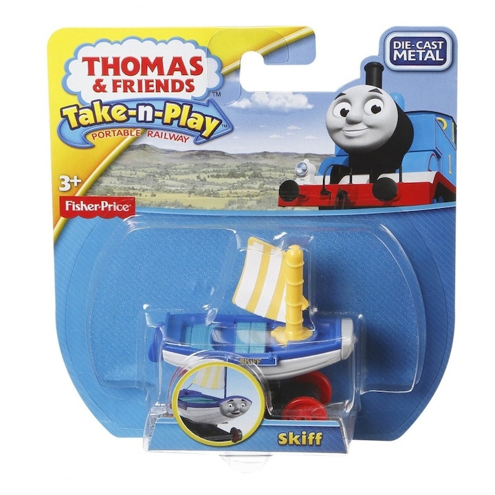 Skiff fém mozdonyvonat - Thomas&Friends Take N Play