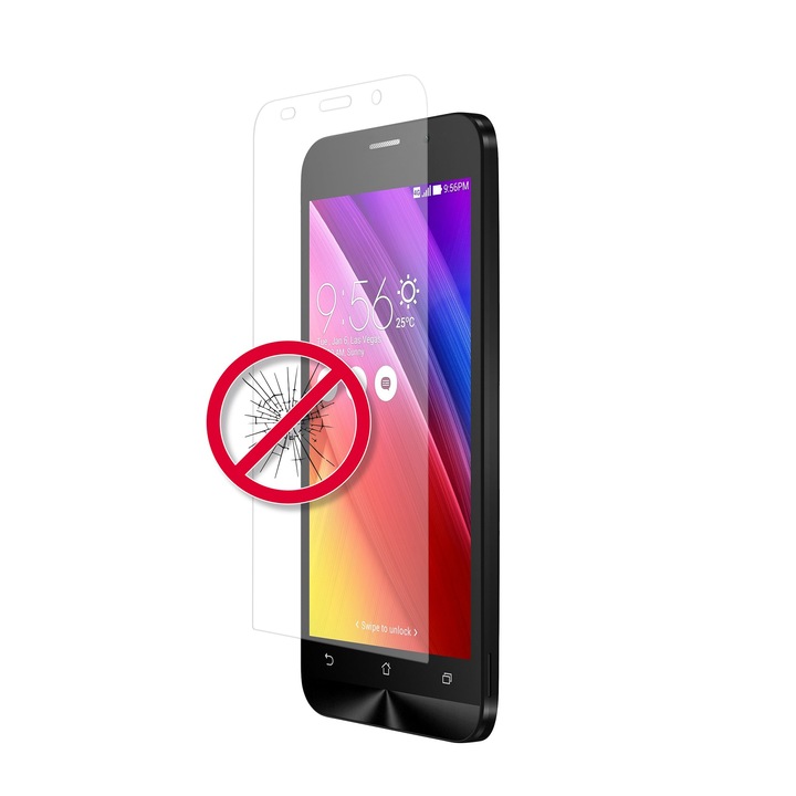 Стъклен протектор PURO за ASUS ZenFone 2, Прозрачен
