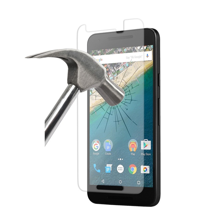 Стъклен протектор PURO за LG Nexus 5X, Прозрачен