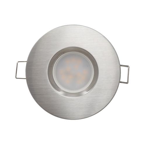 Corp de iluminat spot incastrat 6,5w 4200k ip44 nichel satinat LLV6527SN Ultralux