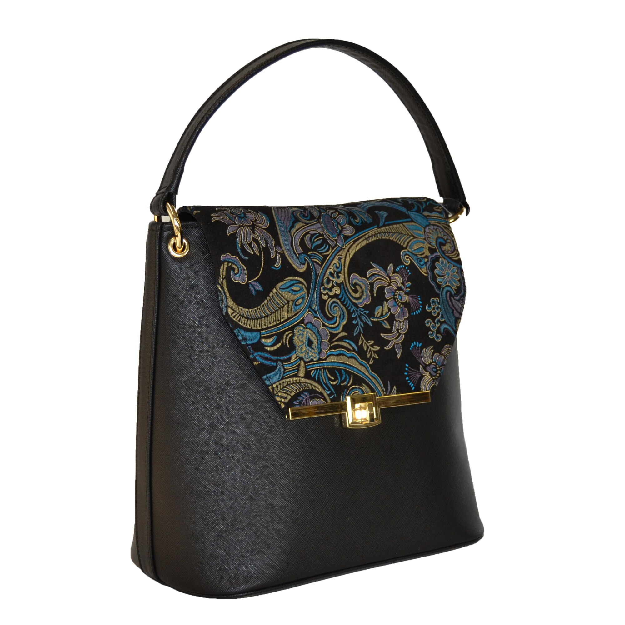 Geanta dama,Zea,negra office,26x14x27