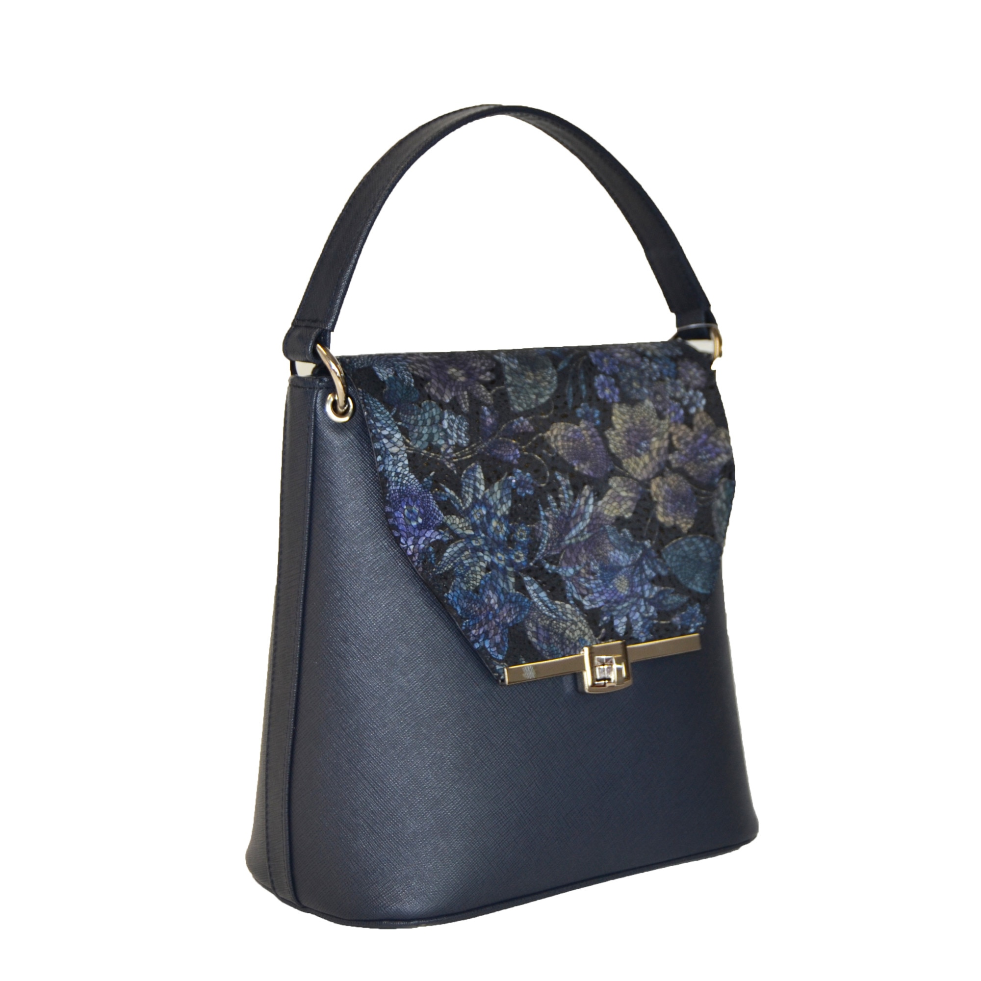 Geanta dama,Zea,blue ,26x14x27