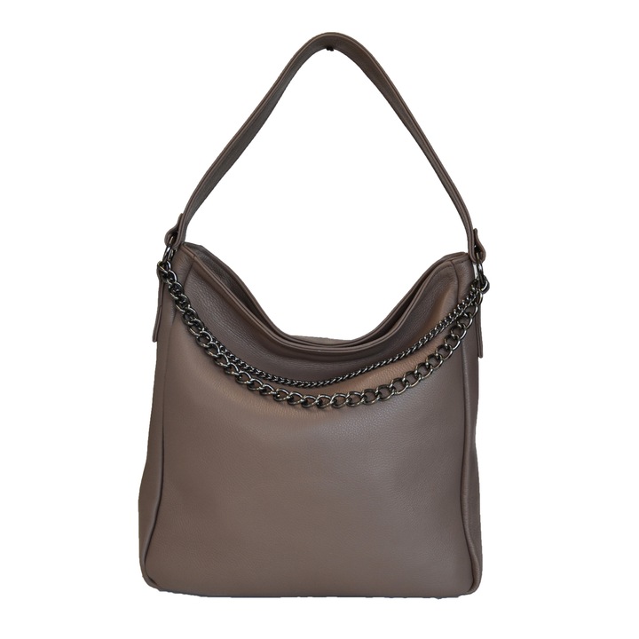 Zea női táska, 30x14x30, szürke