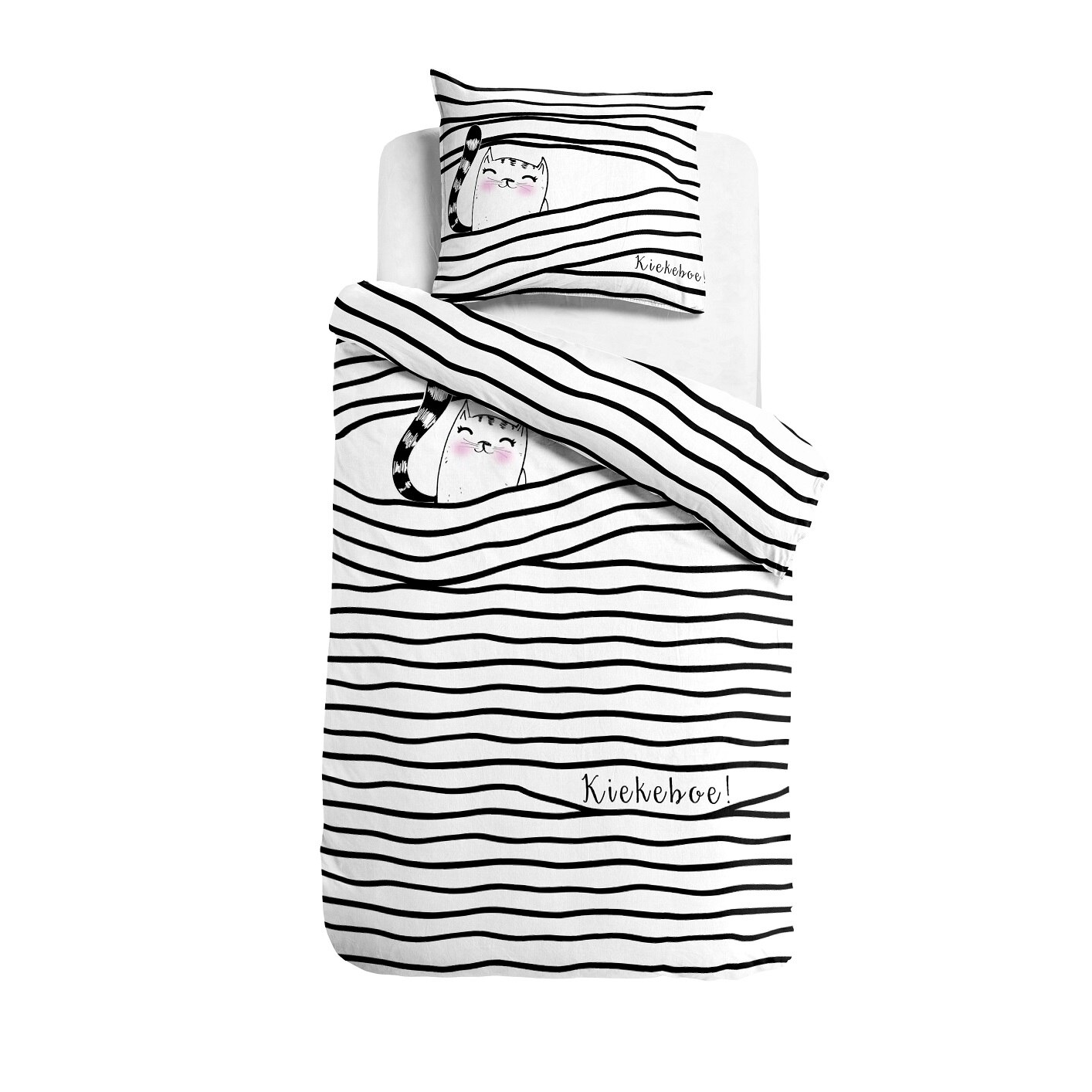 Lenjerie de pat Day Dream Minoes 120x150 / 60x70 cm Multicolor