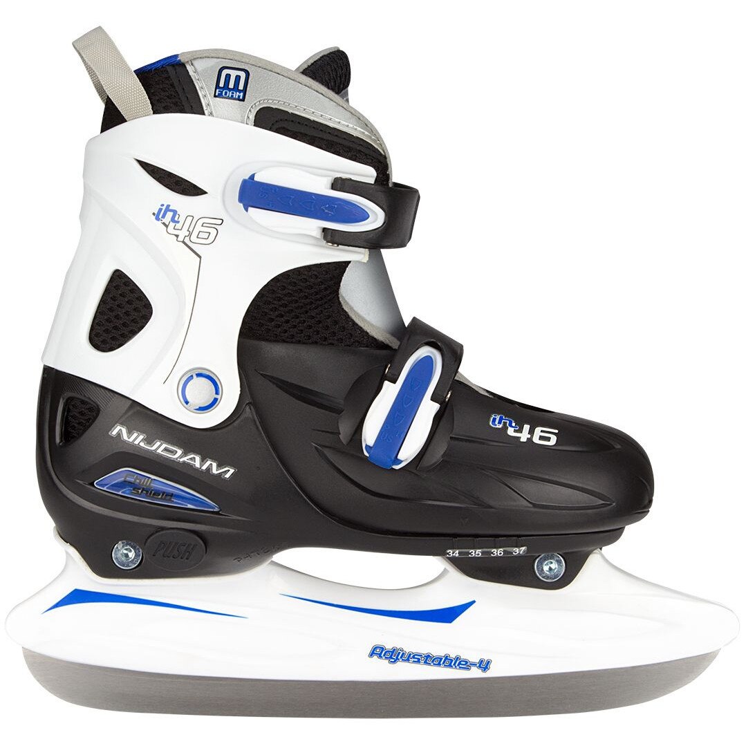 Patine reglabile Junior, Nijdam HardBoot, Multicolor, 34-37