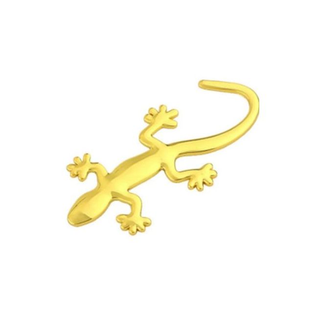 Ornament auto 3D Soparla, 14x9 cm, culoare auriu