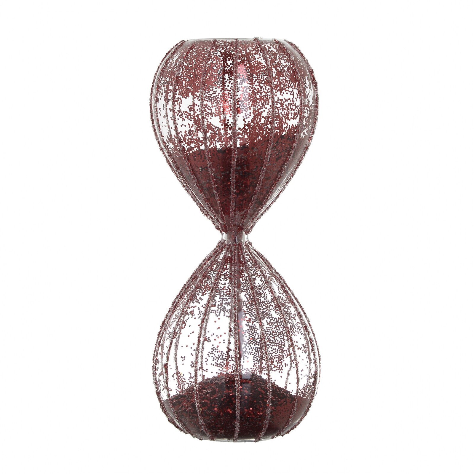 Clepsidra din sticla, Rosie, 7x16.5 cm