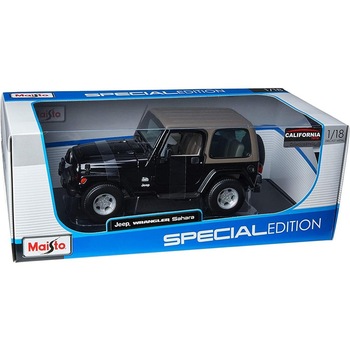 Macheta Jeep Wrangler Sahara 1/18- Maisto Macheta Jeep Wrangler Sahara 1/18- Maisto