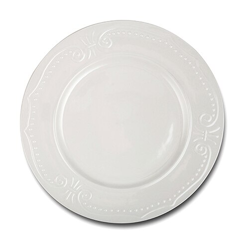 Farfurie intinsa, 27 cm, cu model in relief, NAVA NV-153-030