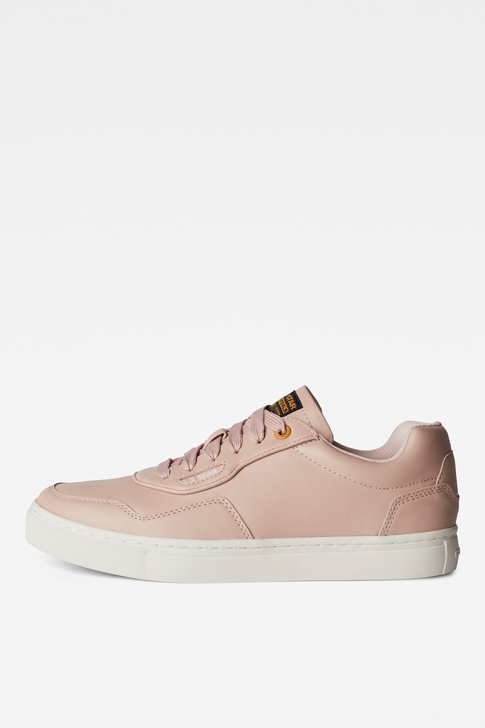 G-Star RAW, Pantofi sport de piele ecologica cu aplicatie logo Cadet