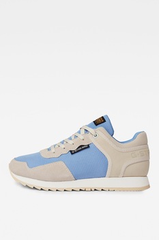 G-Star RAW, Pantofi sport cu garnituri de piele G-Star RAW, Pantofi sport cu garnituri de piele