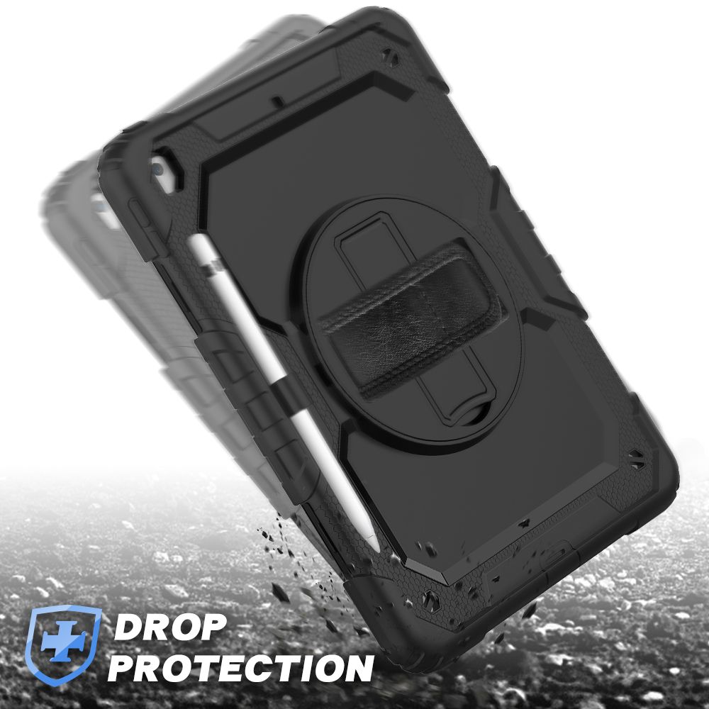 Carcasa 360 grade TECH-PROTECT Solid compatibila cu iPad 10.2 inch (2019/2020/2021) Black