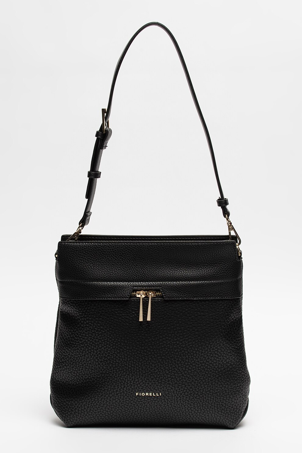 Fiorelli, Geanta de piele ecologica cu bareta de umar Benny, Negru