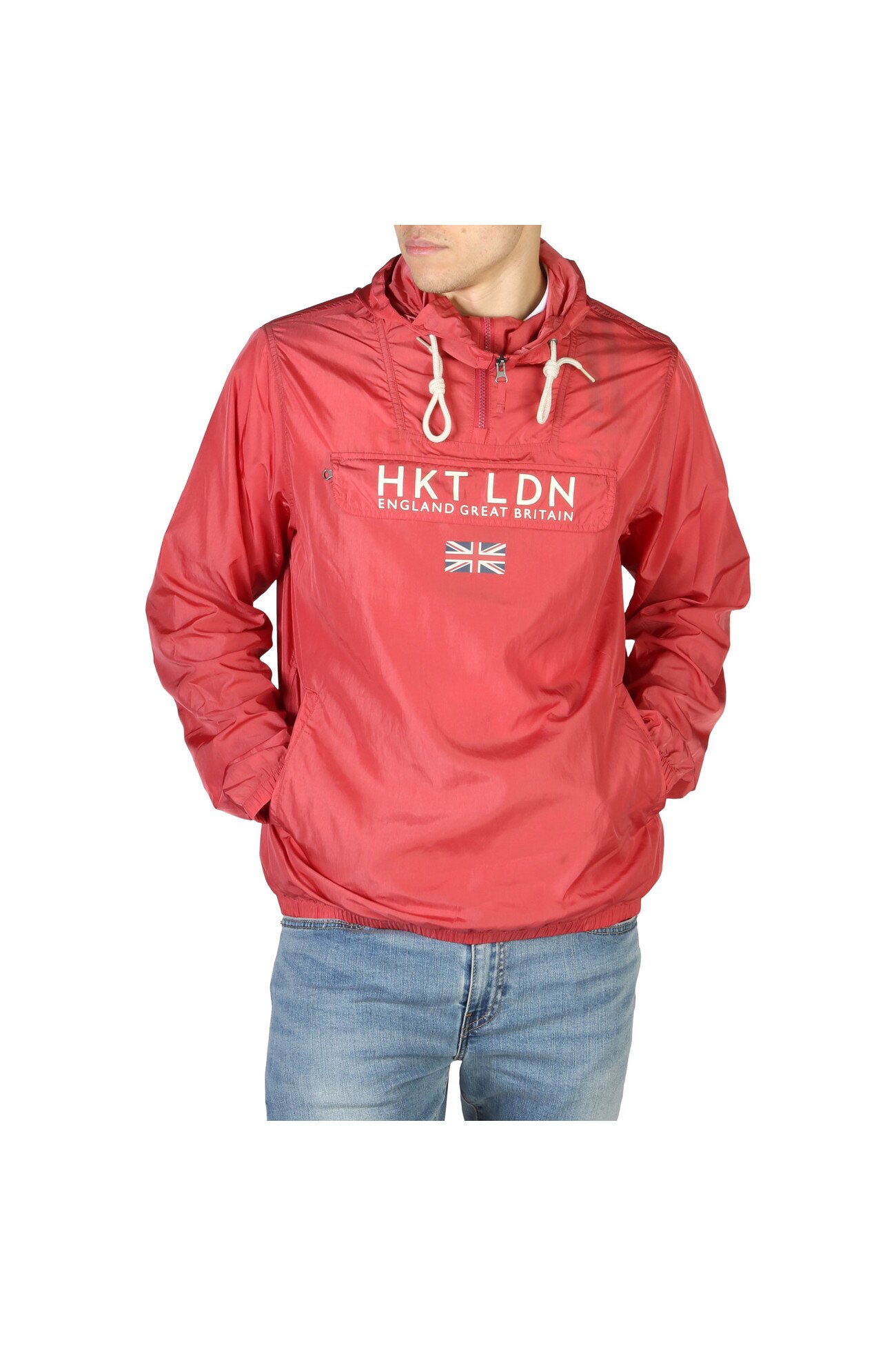 Geaca barbati Hackett model HM402239, Rosu