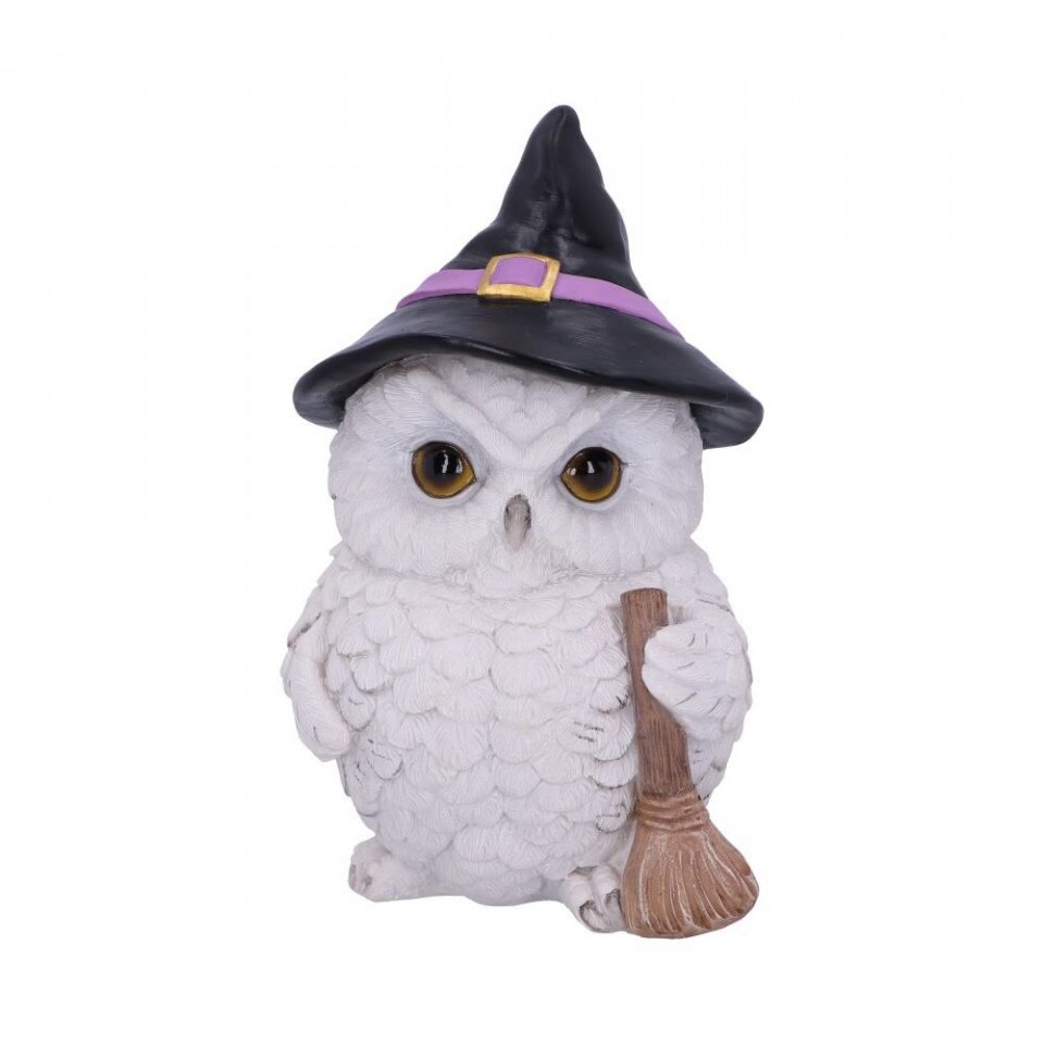 Statueta bufnita Snowy Magic 18cm