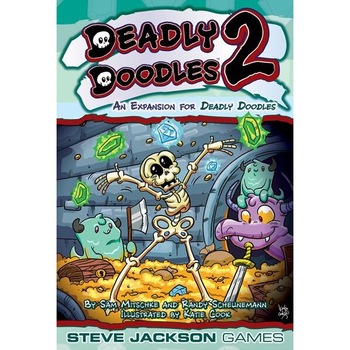 Joc de societate Deadly Doodles 2, limba engleza, extensie Joc de societate Deadly Doodles 2, limba engleza, extensie