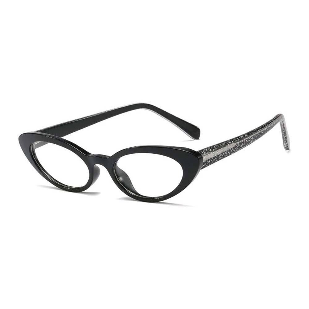 Rama de Ochelari, Femei, Ochelari Vintage Cat Eye Tomy Negru