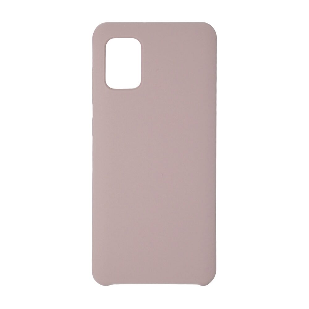 Husa din Silicon Soft Touch pentru Samsung Galaxy S20 FE, Rose Gold
