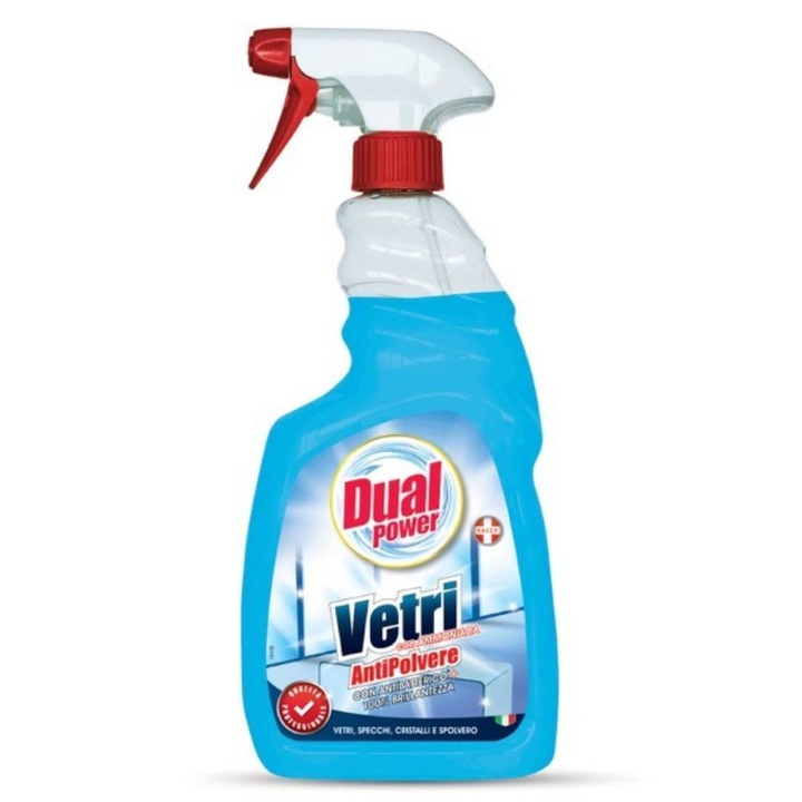 Spray ablakokhoz, Dual Power Vetri, 750 ml