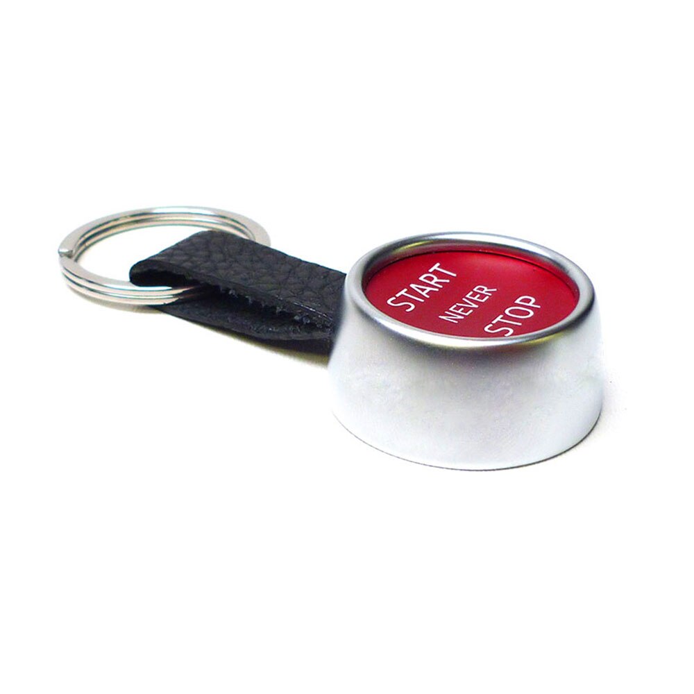 Breloc chei original Audi Sport, Negru/Rosu