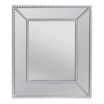 Oglinda rama plastic culoare argintie 32Χ5Χ37 Oglinda rama plastic culoare argintie 32Χ5Χ37
