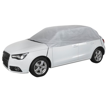 Husa Auto Protectie Parbriz, Oglinzi, Geamuri si Luneta, Semi-Prelata Masini Mici Montaj Rapid Carlige 265x125x68cm Husa Auto Protectie Parbriz, Oglinzi, Geamuri si Luneta, Semi-Prelata Masini Mici Montaj Rapid Carlige 265x125x68cm