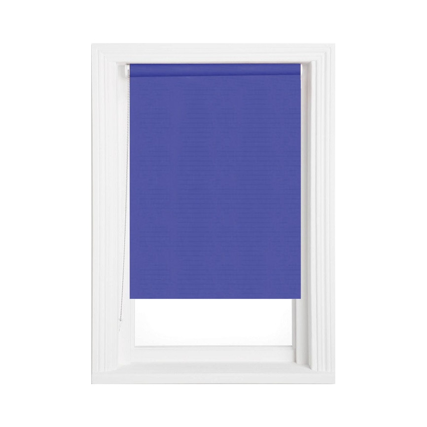 Rulou textil Gaja Mini GG-05, semi-opac, culoare albastru Myka , dimensiuni panza, 115cm x 170cm