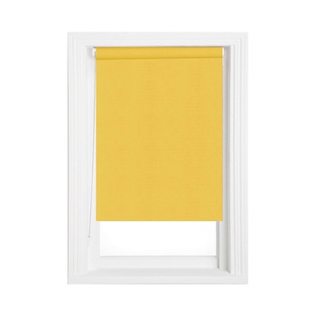 Rulou textil ,Rolete Standard, semi-opac, dimensiuni panza 60cm x 180 cm, Galben Kogel Rulou textil ,Rolete Standard, semi-opac, dimensiuni panza 60cm x 180 cm, Galben Kogel